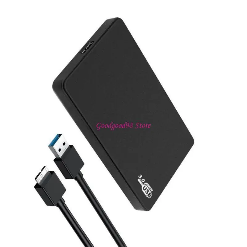 Velocidade rápida 2,5 polegadas SATA3.0 Gabinete do disco rígido USB3.0 USB2.0 TIPO C INTERFACES W8EC