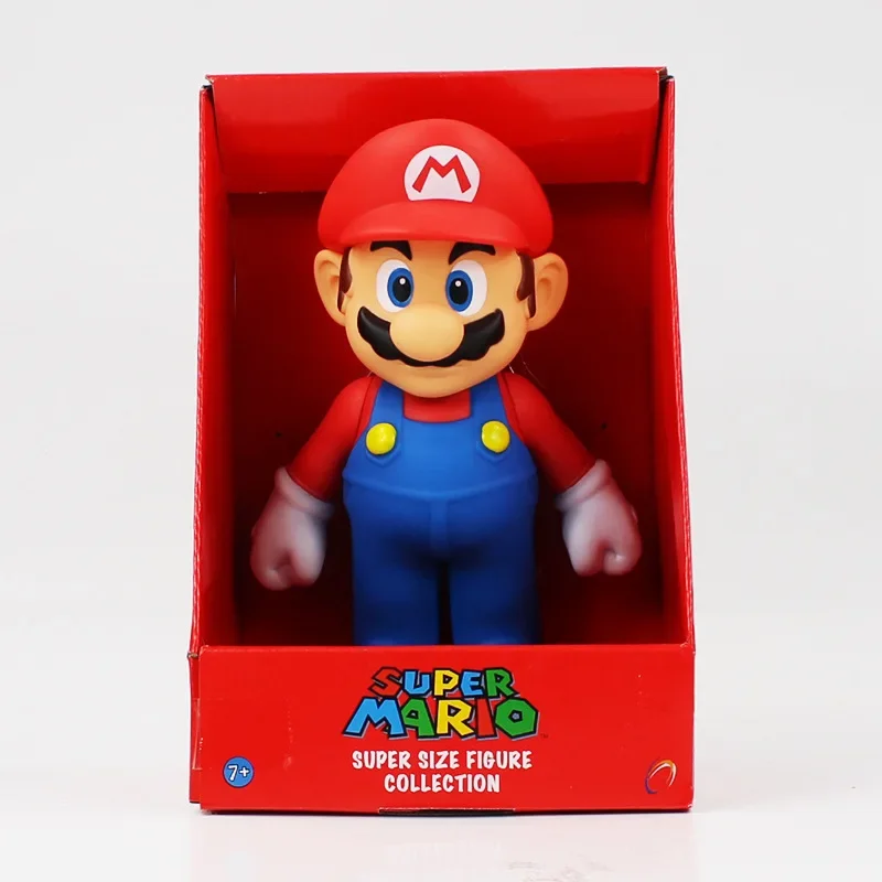 Super Mario Bros Toys Mario Luigi Yoshi Peach Bowser Donkey Kong Anime Figures Action Collection Toys Model Dolls for Kids Gifts