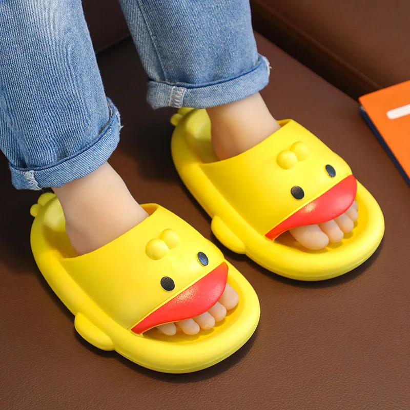 

Baby Slides for Kids Shower Slippers Bathroom Pool Sandals Boys Girls Comfy Thick Sole Slippers Summer Non-Slip Beach Shoes