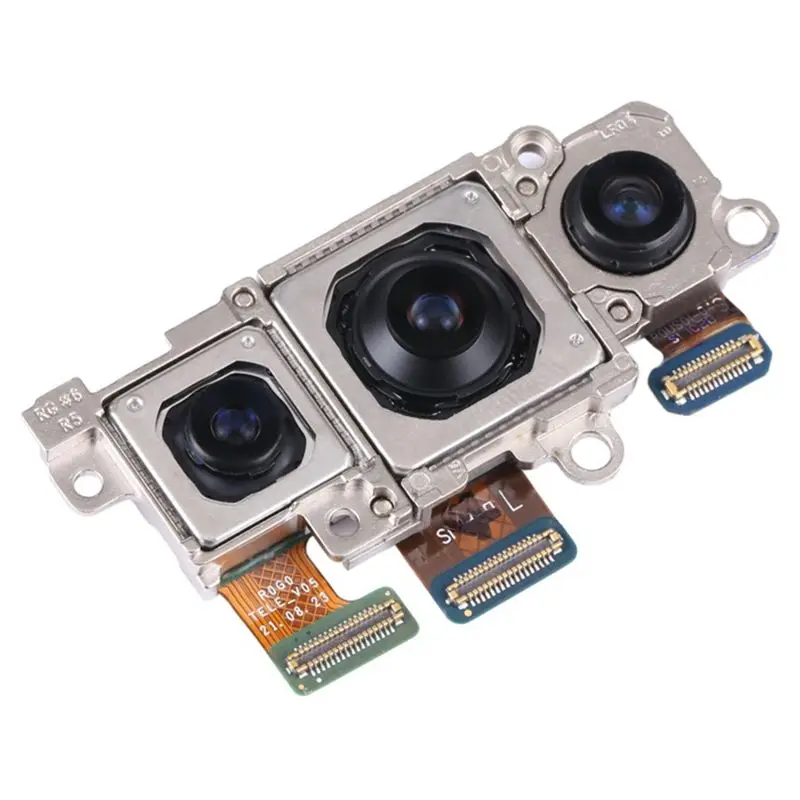 Hot-For Galaxy S22+ 5G SM-S906B Camera Set Telephoto + Wide + Rear Main Camera Parts Replacement