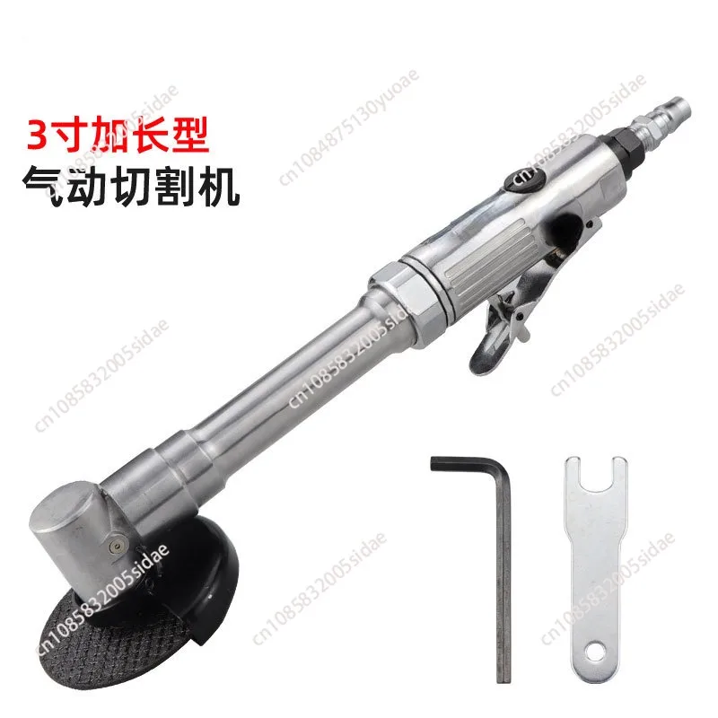 WX-813 Small-Scale Pneumatic Cutter Machine 18000RPM Air Cutting Machine Tool With Extra Long Handle 3