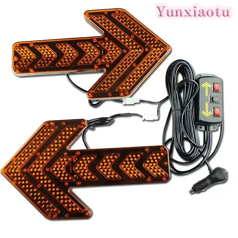 Car arrow light truck turn signal construction vehicle warning light sprinkler trailer indicator light
