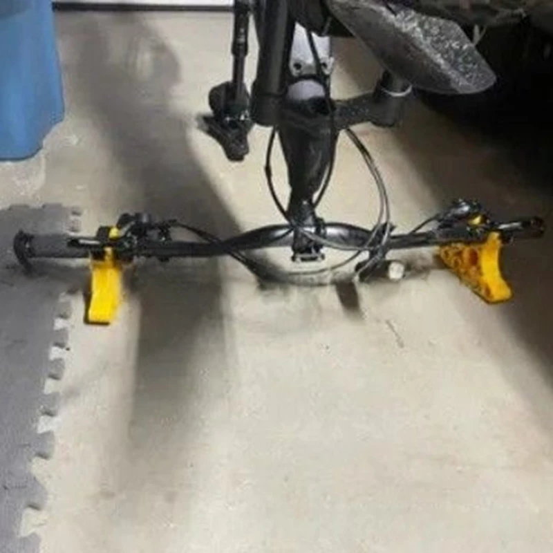 Nowy Uchwyt na Rękojeść do Konserwacji Roweru Przenośny i Wytrzymały Klips na Rękojeść Roweru Stabilizator Rowerowy Stabilizator Odwrócony