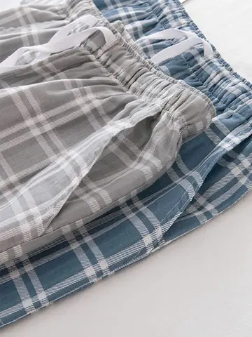 पुरुषों के पजामा पैंट वसंत और शरद ऋतु के पतले पतलून आकस्मिक गर्मियों के बड़े आकार के ढीले घरेलू पैंट बाहर पहने जा सकते हैं 8 best sales पुरुषों के पायजामा पैंट - №1