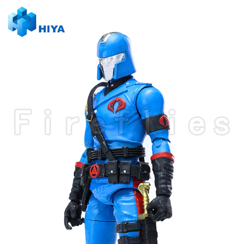 1/18 HIYA 3.75inch Action Figure Exquisite Mini Series G.I.JOE Cobra Commander Anime Model Toy