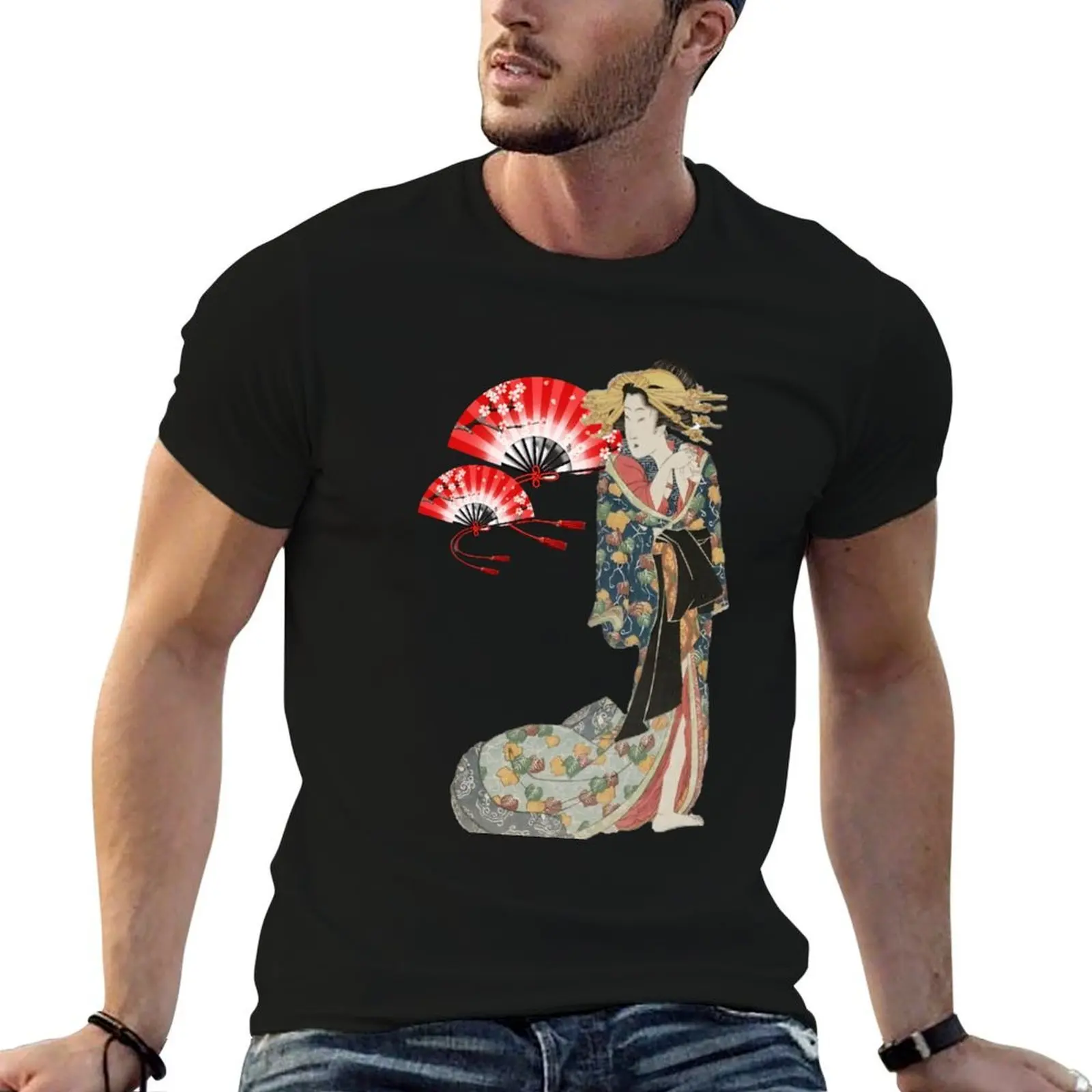 Camiseta Tayu para hombre, de algodón, de alta calidad, marca de lujo, negra, lisa, para hombre, en paquete.