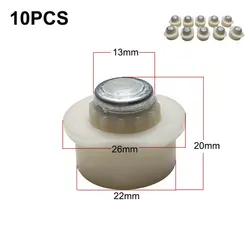 10PCS LEVEL ROD BUTTON PUSH BUTTONS FOR ALUMINUM LEVEL ROD ROUND BUCKLE TOWER RULER