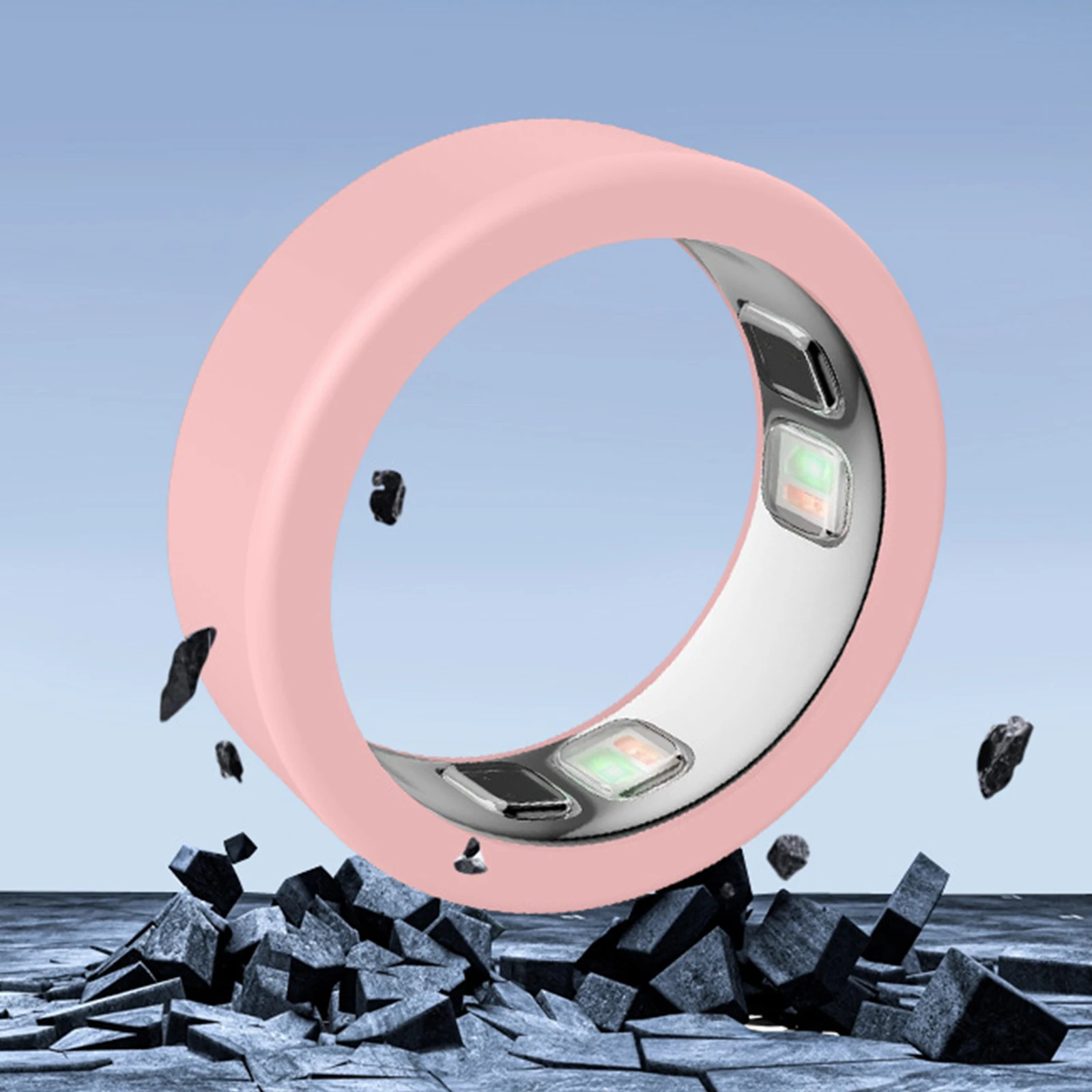 4/8 Pack Ring Cover Fits for 5 Ring Protector Cover Ring Protector Case Anti-Scratch for Gym Woking Out Women Men