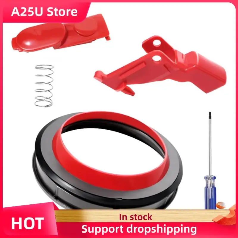 

A25U For Dyson V11 Vacuum Cleaner Replacement Parts Kit Including Sealing Ring, Clip Latch, Release Switch,Screwdriver