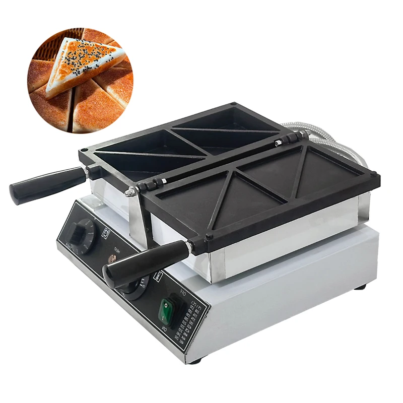 Stainless Breakfast Toaster Waffle Maker Non Stick Sandwich Maker for Commercial Sandwich Waffle Maker Machine