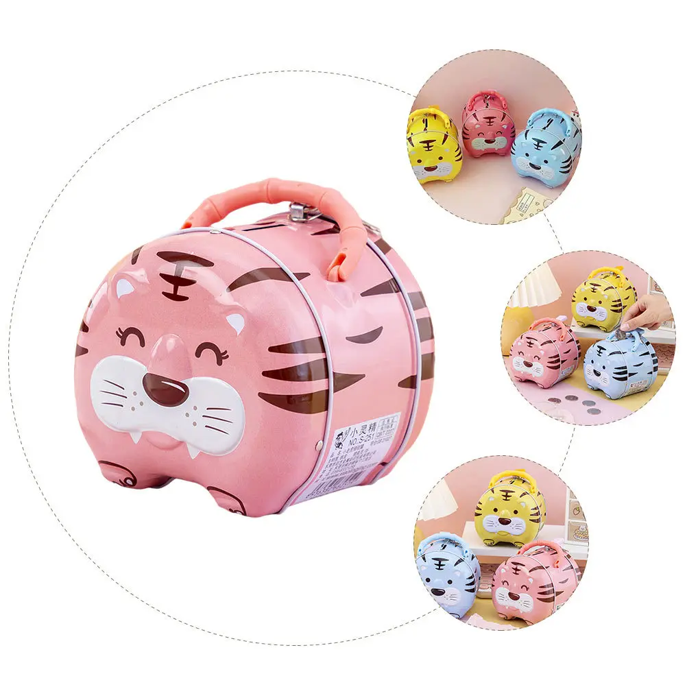 Schattige Tijger Vorm Spaarpot Mooie Spaarpot voor Kinderkamer Decoratie Spaarpot Gift Tijger Modellering Spaarpot