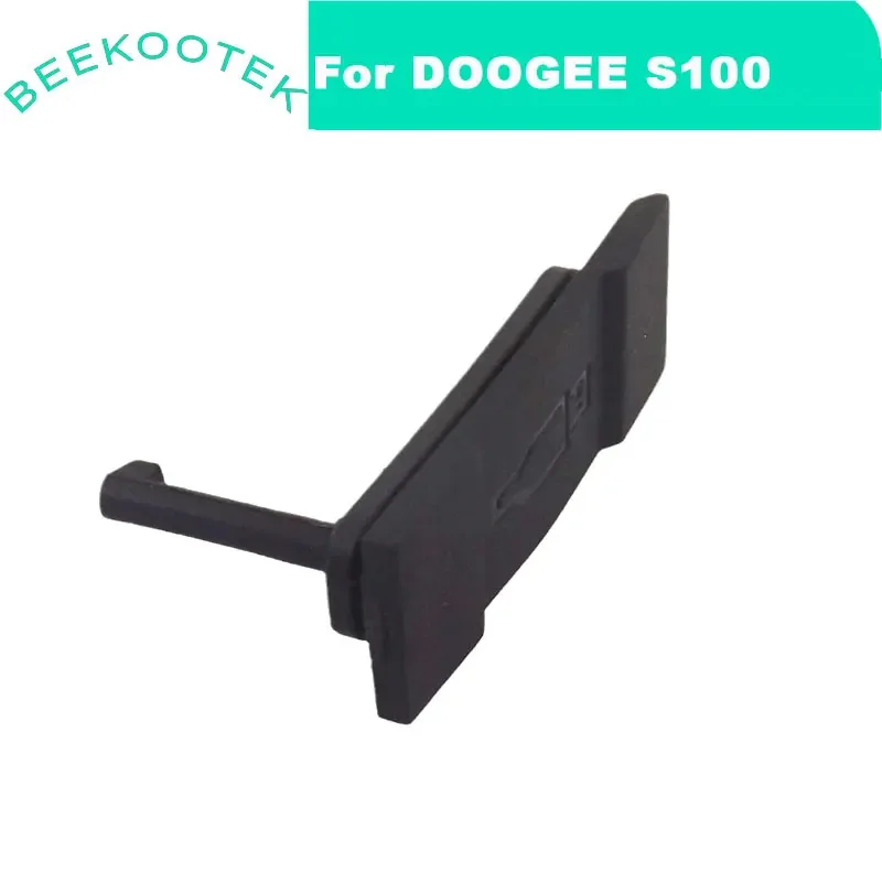 Nowa oryginalna gumowa wtyczka USB DOOGEE S100 S110 TYPE-C Osłona portu ładowania do telefonu komórkowego DOOGEE S100 S100 Pro
