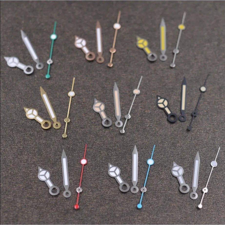 Green Luminous Watch Hands Fit NH35 NH36  PT5000 ETA 2824 2836 ST2130 Miyota 8205 8215 Mingzhu DG 2813 3804 Movement