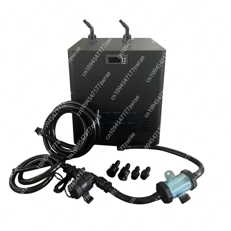 Water Chiller 1/3 HP Metal Water Cooling System 300L Ice Bath Equipment 220V/110V Temperature Cool 38F