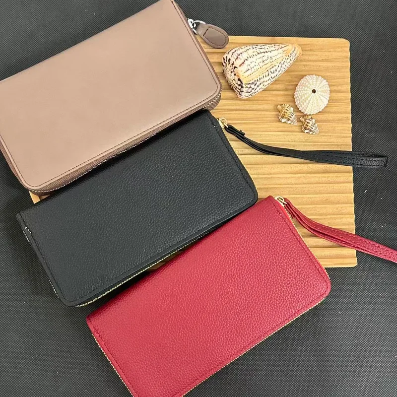 Long men's zipper wallet large wallet clutch bag mobile phone bag leisure business card money