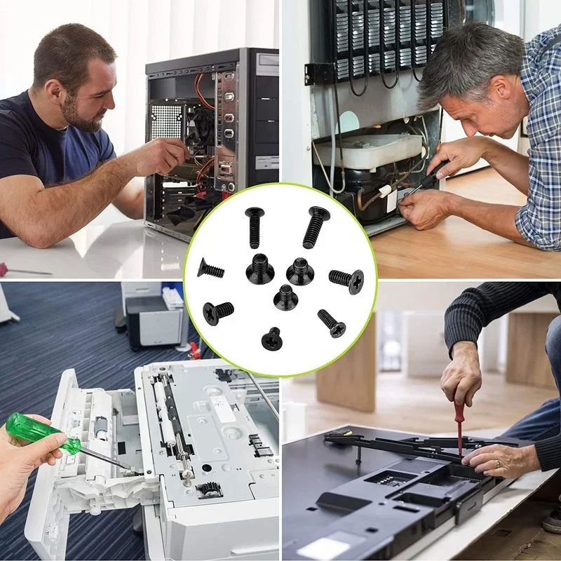 Mini Screw Laptop Notebook Computer Screw Assortment Kit for IBM for HP for Dell Laptop Hardware Parts Replacement Repair Screws