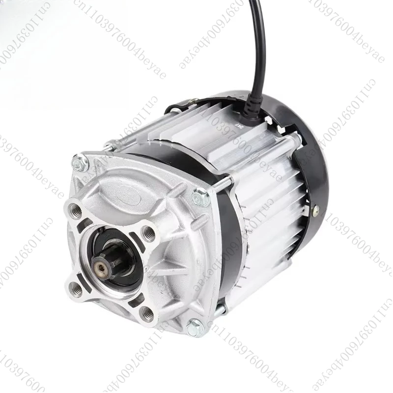 

650 Вт бесщеточный двигатель постоянного тока с постоянным магнитом 3000 об/мин, установленный в середине 48/60/72 В для трехколесного велосипеда