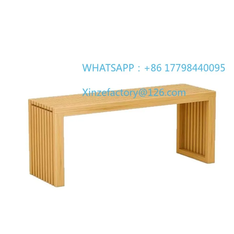 

Customizable Old Elm Bench Home Bedroom Bedside Shoe Changer Stool Solid Wood Piano Keys Leisure Chair Shop Entrance Bench