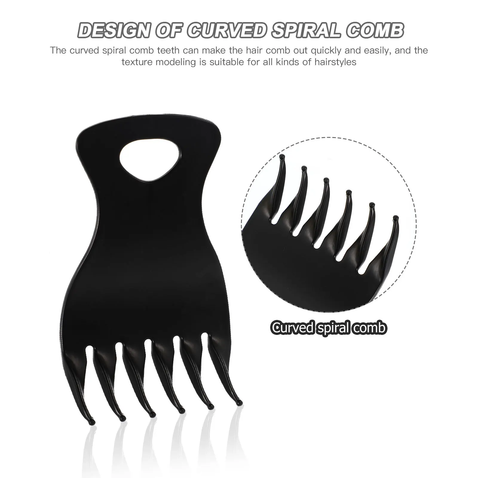 

6Pcs Men Retro Combs Durable Wide Tooth Hairdressing Styling DIY Hairstyle Home Salon Wide Tooth Comb