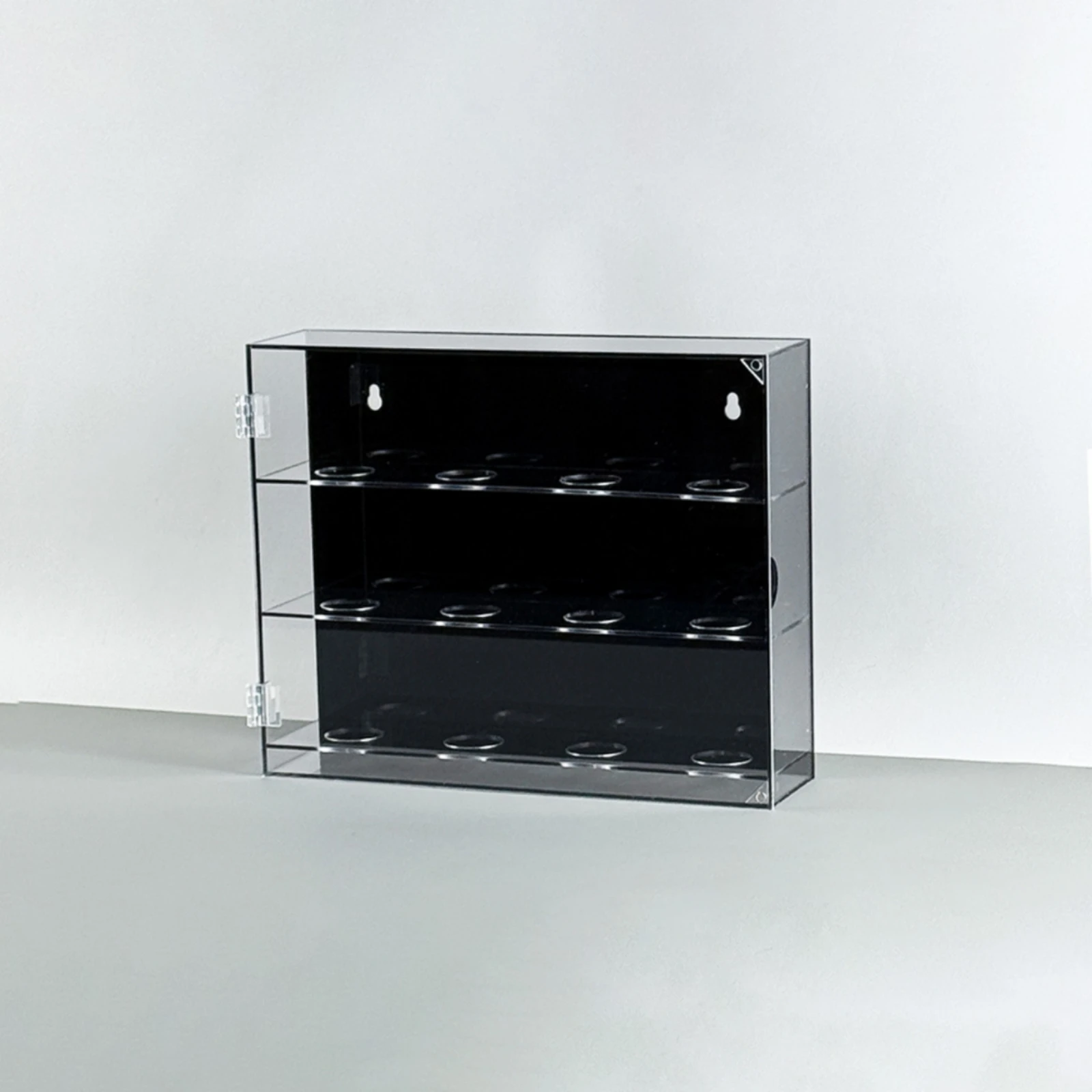 Ball Display Case Transparent Holder Showcase Dust-Resistant Storage Box Space-Saving for Collectors, Game Room, Clubhouse - view 5