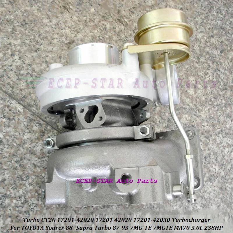 Турбокомпрессор CT26 17201-42020 17201-42030 для TOYOTA SOARER 88-93, SUPRA Turbo 87- (7MG-TE, 7MGTE, MA70) 3.0L 238 л.с. 17201 42020 1720142030