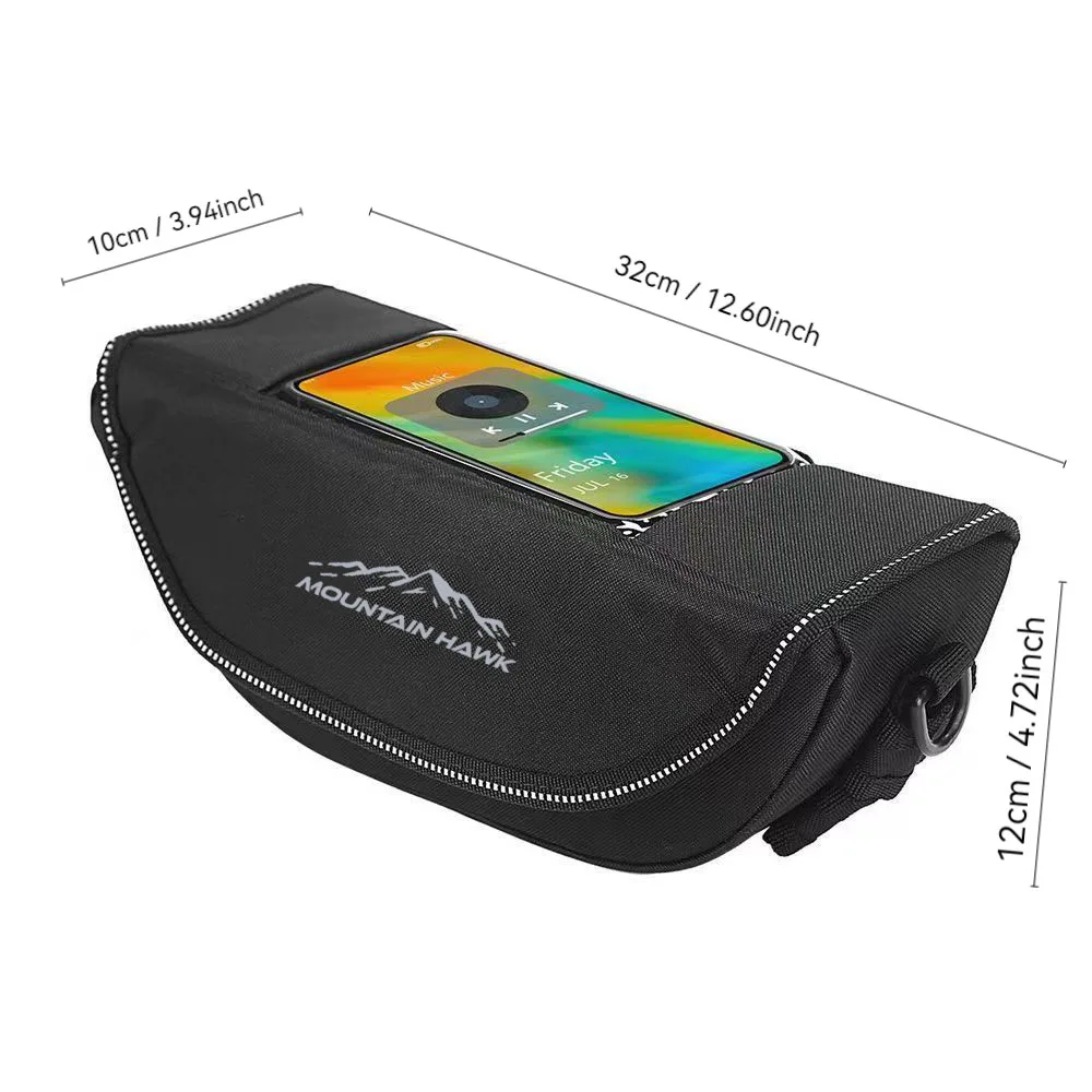 Universal Motorcycle Handlebar Bag with Touchscreen Phone Storage Bag Navigation Bag For BMW R1200GS R1250GS For Suzuki Kawasaki