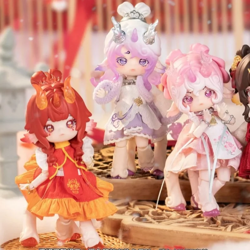 

Original Blind Box Penny's Treasure Box Series Eucalyptus Painted Universal Album BJD Blind Box Mystery Box Action Doll Toy