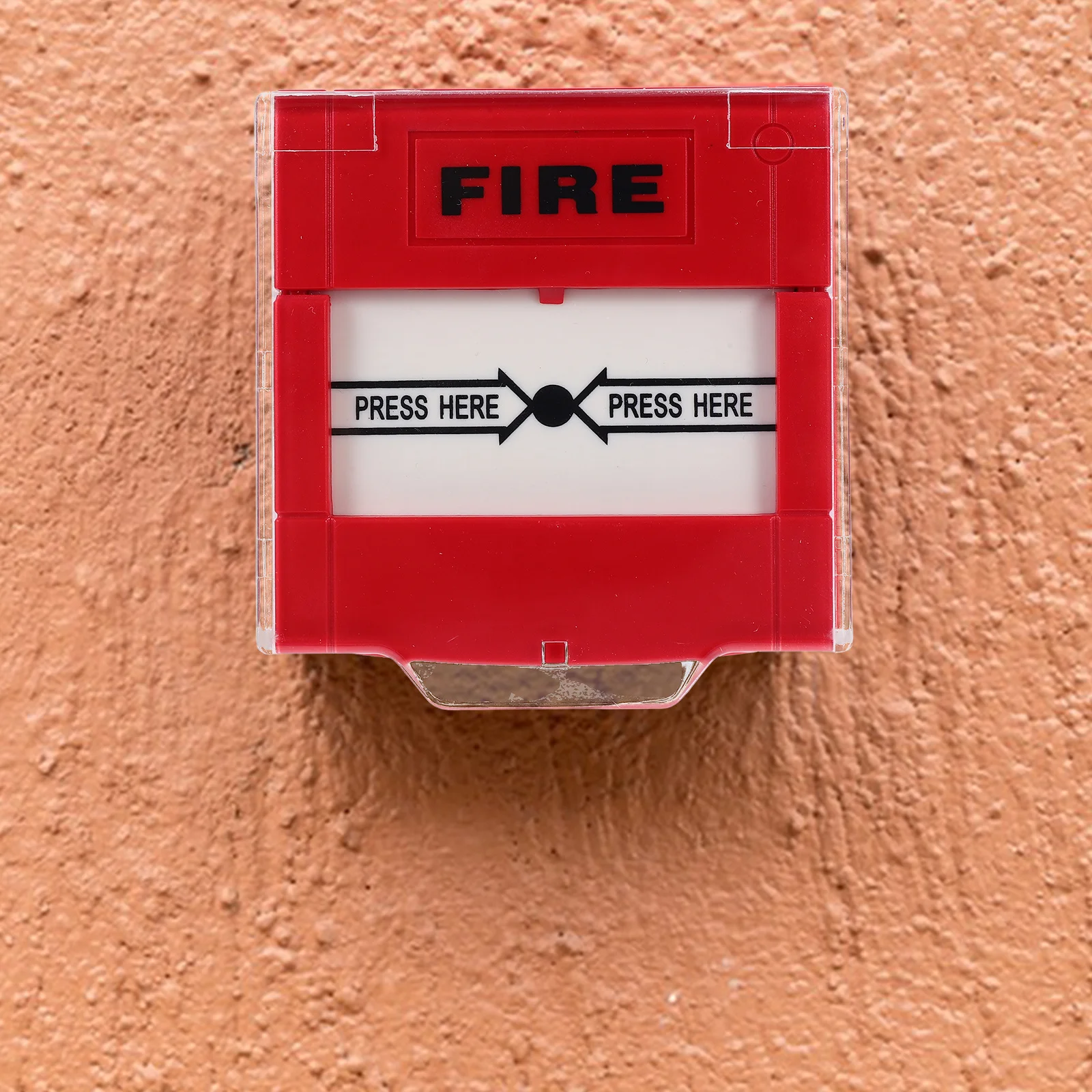 Manual Reset Call Response For Seniors Wall Mounted Emergency Alarm Switch Debris Water Resistant Fire