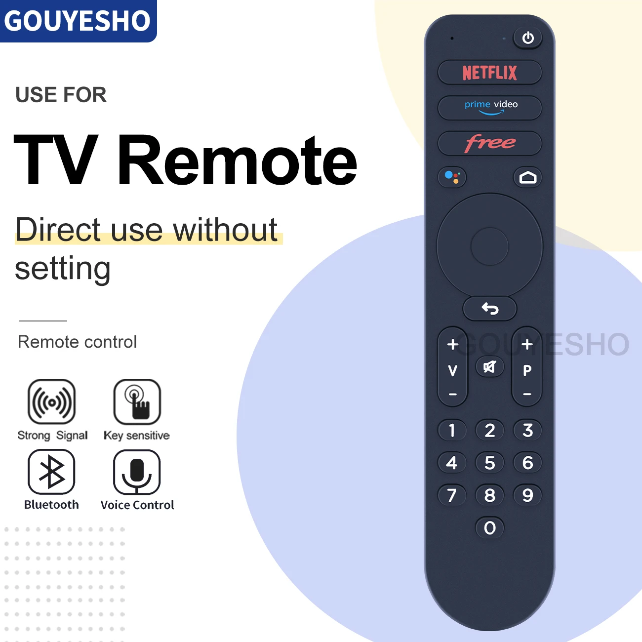 New Replacement Voice Remote Control For Freebox POP TV Box