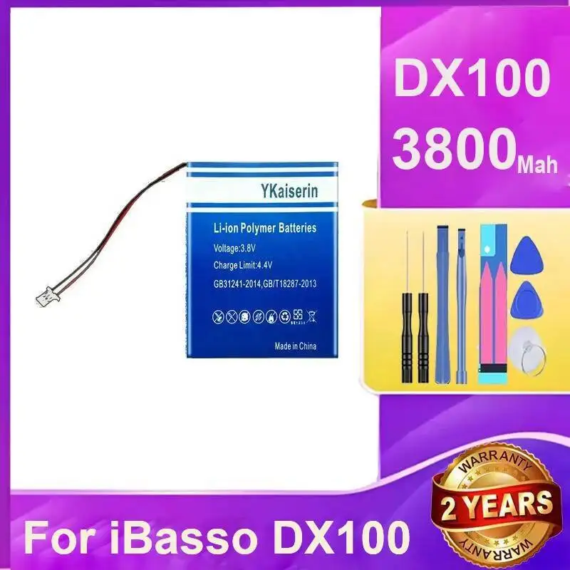 

Аккумулятор MP3 MP4-плеер 3800 мАч для Ibasso DX100 долговечный экологически чистый