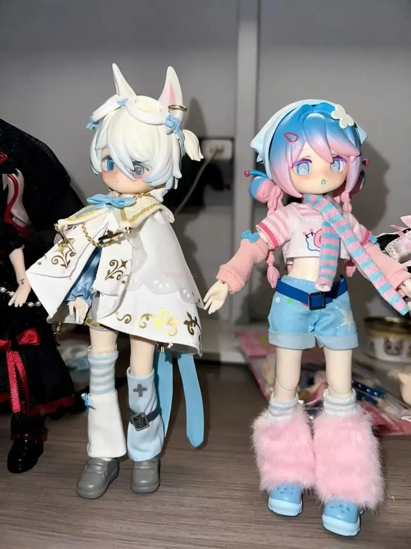 재고 있음 정통 자유 주최자 전자 1/12 Bjd Limited 엘리베이터 블라인드 박스 미스터리 박스 액션 애니메이션 피규어 모델 선물