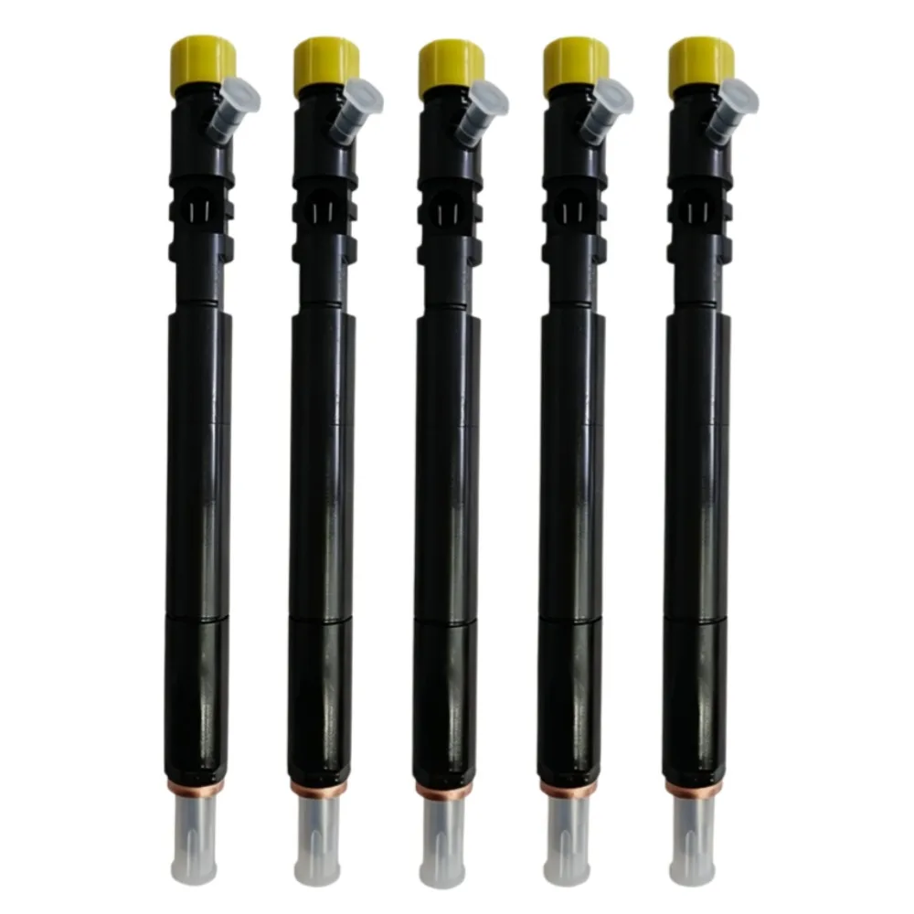 5pc Heavy Duty Diesel Fuel Injector EJBR04401D 6650170221 Compatible with Ssangyong Rexton 2.7L Xdi 2004-2012 Replacement