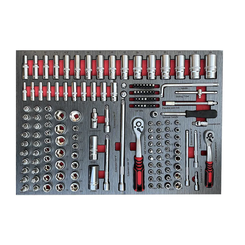 369-piece machine repair combination set plus drawer heavy tool cart workshop maintenance