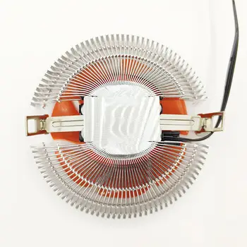 Chladič CPU PC Chladič 90mm Chladicí ventilátor 3PIN pro Intel LGA 1366 1150 1151 1155 1156 1200 1700 X79 X99 AM4 AM3 2011 Ventilátor 10 nejlepší prodej Ventilátor procesoru LGA 1150 - №6