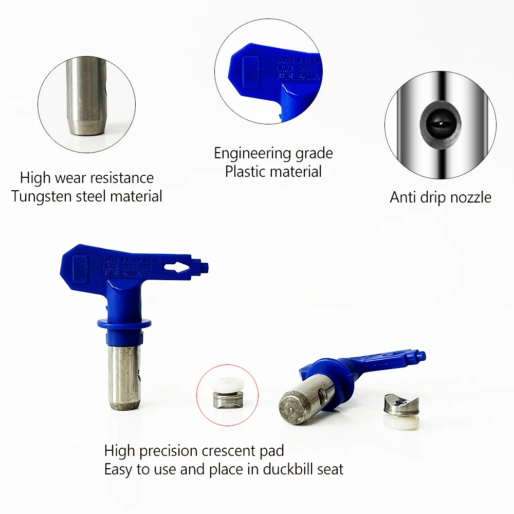 Complete range of models High pressure airless spraying machine gun nozzle electric oil driven  nozzle spraying machine #513-655