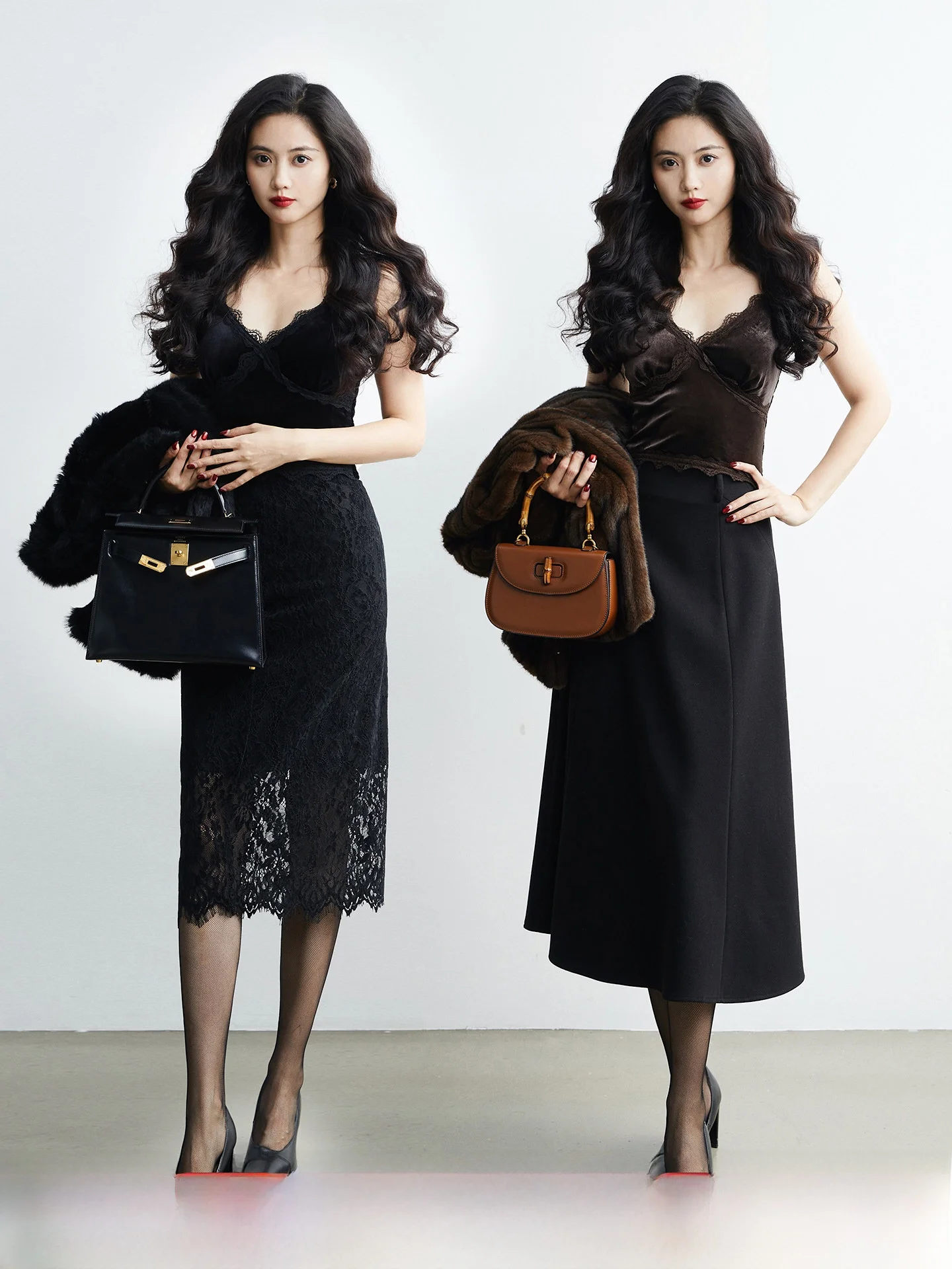 

TAIYANG OFFICE Velvet Lace Strap Vest Women's Inner Wear with Chest Pad Winter Pure Desire Beautiful Ba Top