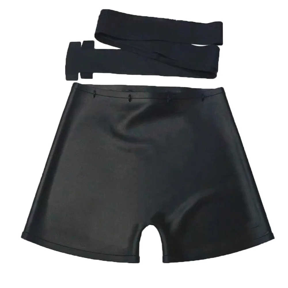 Silicone Swim Trunks Men Women Seamless Boxer Briefs Triangle Swimming Pool Beach Soft Comfortable Waterproof Quick Dry Swimwear - view 5