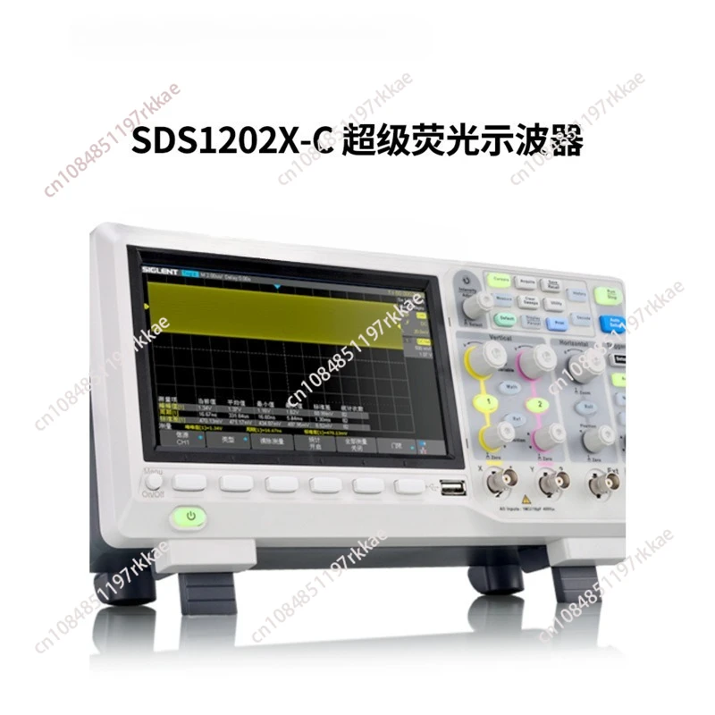 

Высокоточный цифровой осциллограф SDS1104/1204X-C, двухканальный/четырехканальный, полоса пропускания 200 м