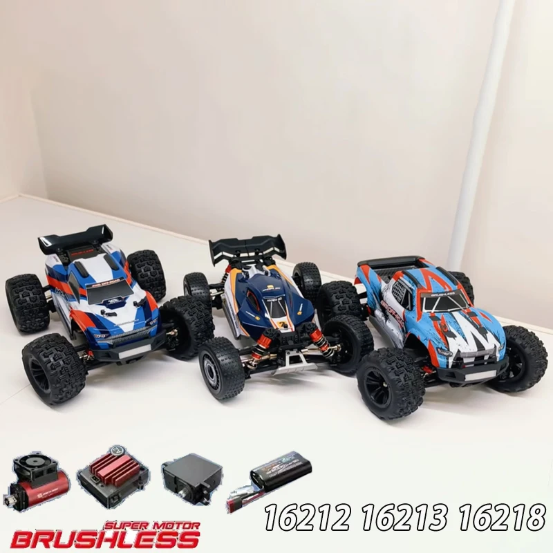 Neues Mjx RC-Auto Neues Produkt 1:16 Maßstab Bürstenloser Kletter- und Rennwagen 16212 16213 16218 4WD Offroad Hochgeschwindigkeits-Fernsteuerungsfahrzeug