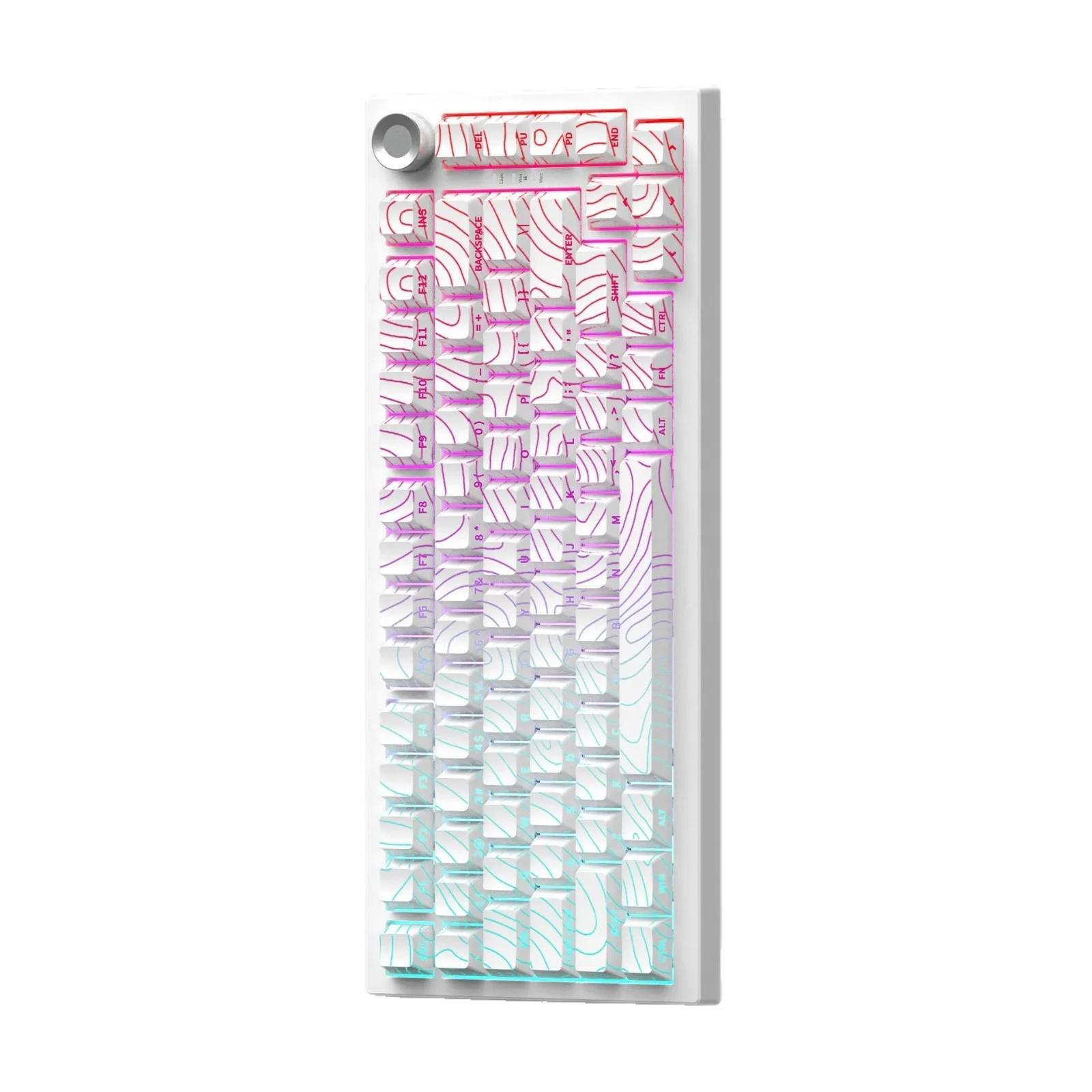 

Keyboard K81 high color knob customized the third mock examination mechanical keyboard profile wireless bluetooth office game es