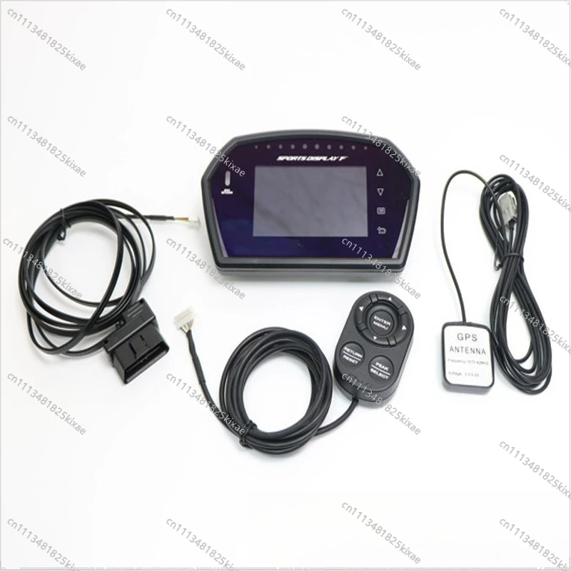 For Multifunctional LCD Instrument Speed Turbine Water Temperature Oil Pressure Speedometer