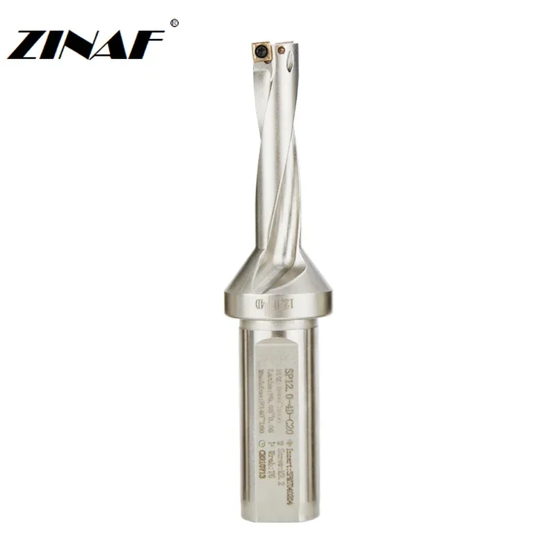 Imagem -05 - Broca de Pequeno Diâmetro Inserir u C20- 2d 3d 4d 10 10.5 11 11.5 12 Rápido Spmt Spmt040204 Torno Mecânico Cnc