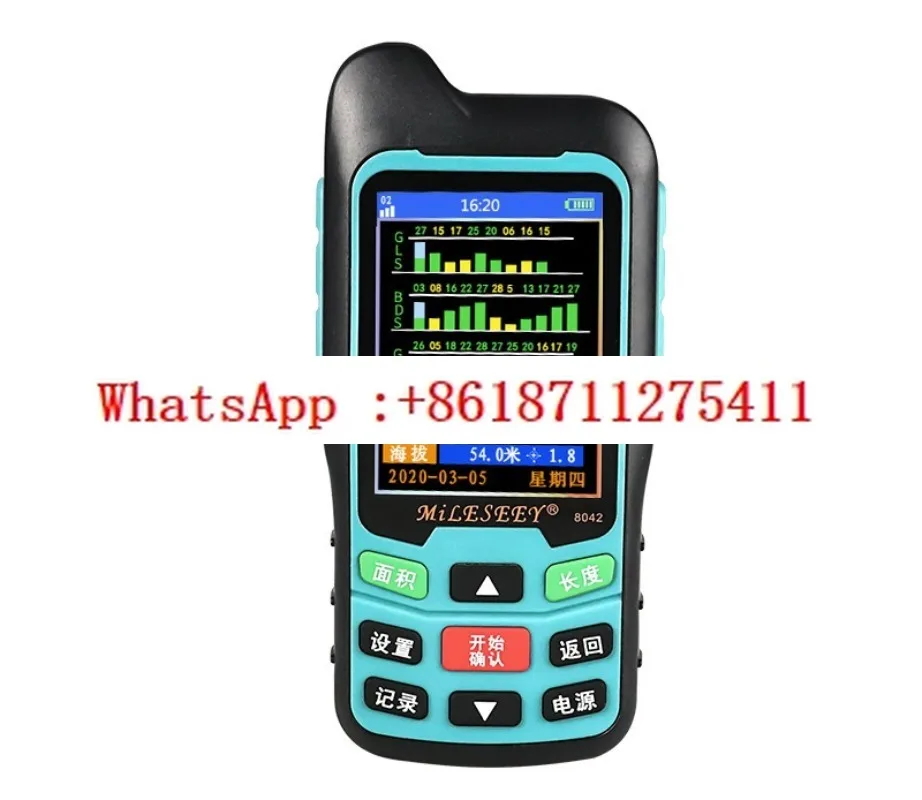 

GPS high-precision handheld measuring ground area measuring instrument harvester mu meter