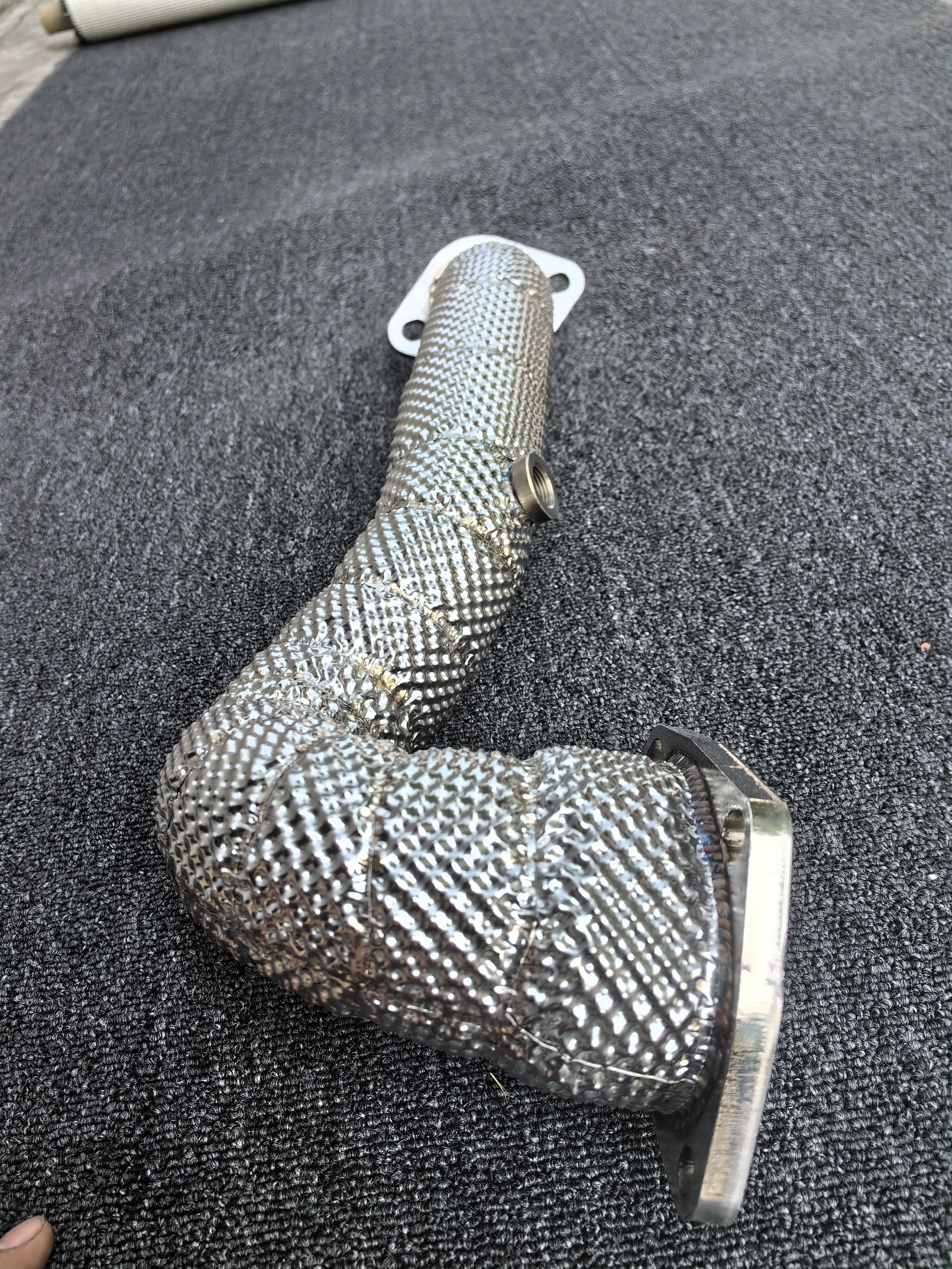 ACE für VW Scirocco Auspuff-Downpipe mit Katalysator, Freier Durchfluss, Hochleistungs-Qualität, SUS304 Auspuffrohr, Auto-Zubehör – Detail 13