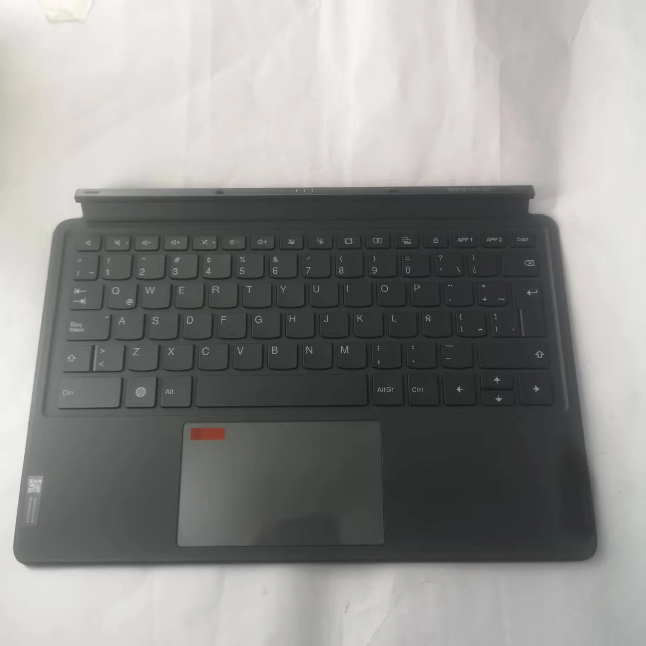 

New Magnetic Keyboard for Lenovo TB370FU TB371FC TB372FC Tab P12 12.7 inch 2 in 1 Spain