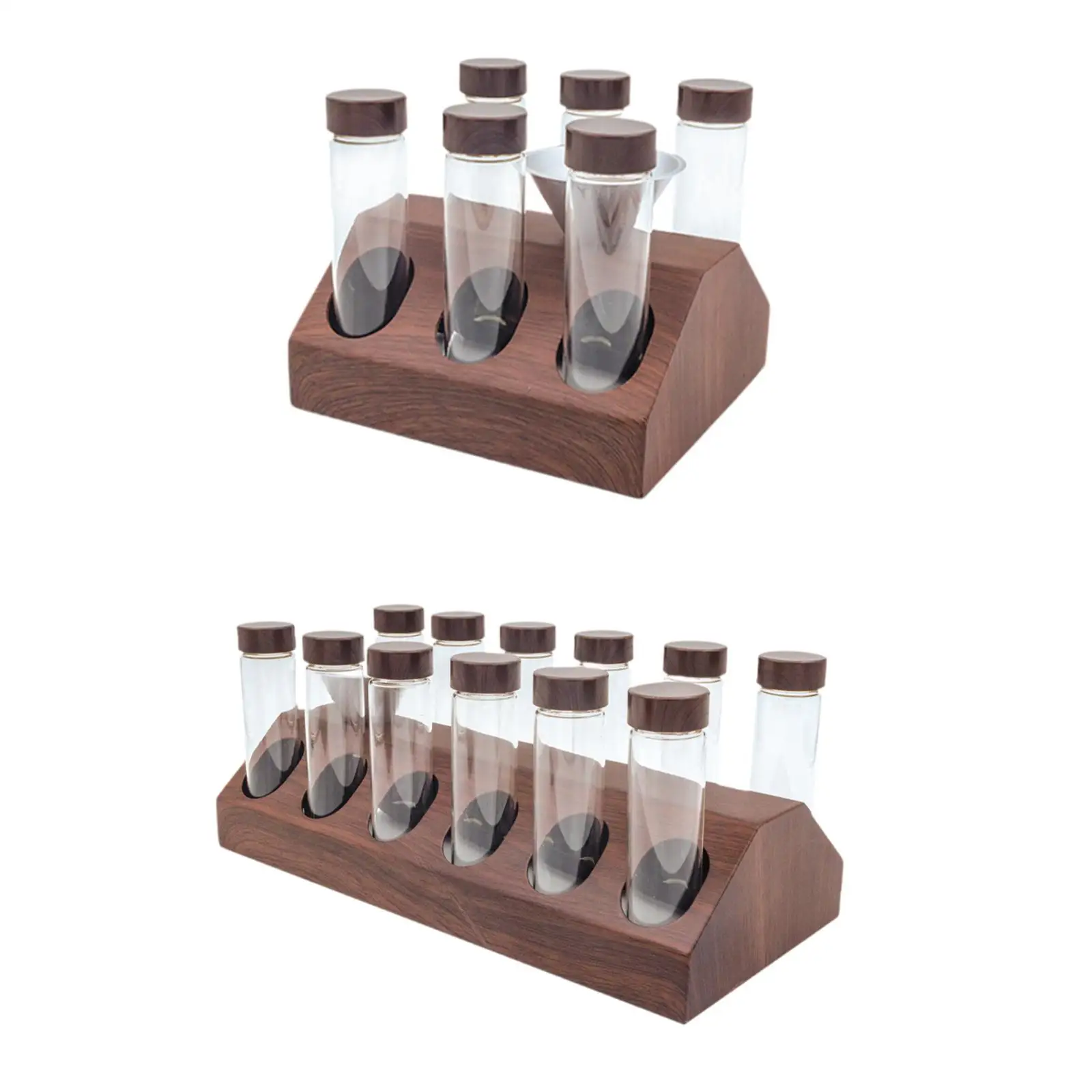 

Coffee Bean Dosing Glass Jars, Storage Glass Tube, Single Dose Storage Bottle, (Capacity 18-20G)