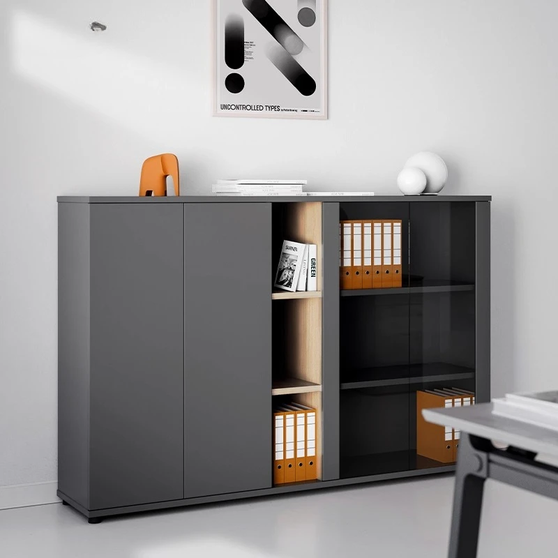 

Office furniture, file cabinet, data cabinet, locker, simple office floor-to-ceiling door matching bookcase