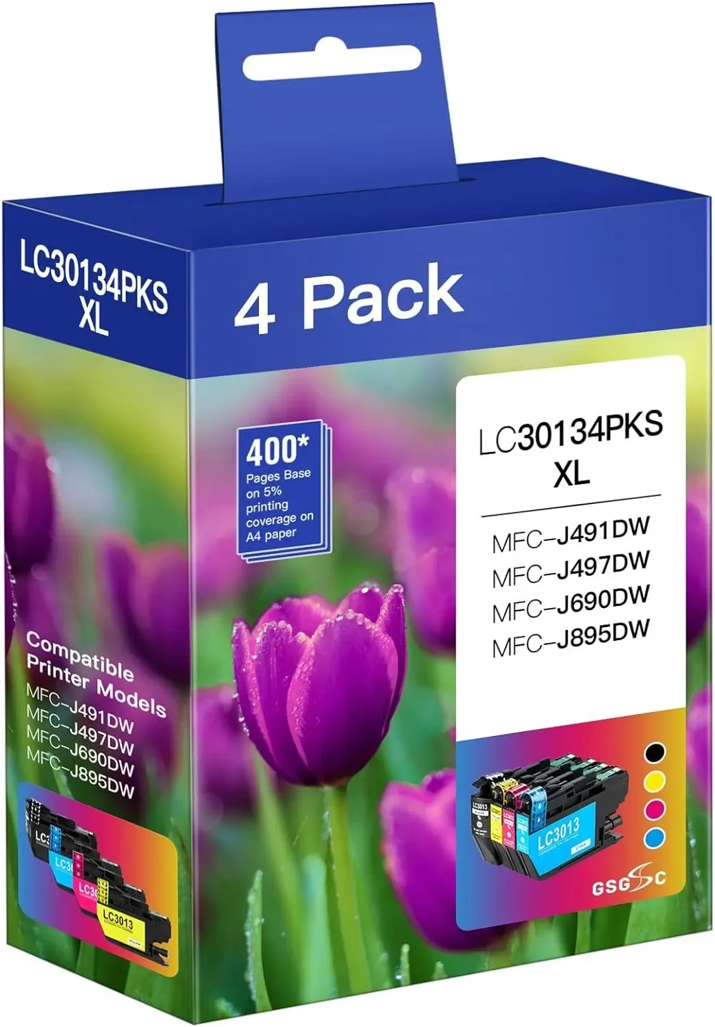 

4PK LC3013 LC3011 XL универсальные чернила для Brother MFC-J491DW J497DW MFC-J895DW J690DW