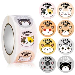 500Pcs/Roll Cartoon Animals Reward Stickers 2.5cm/1.0'' Diy Adorn Gifts Decoration Graffiti Game Art Labels Learning Rewards