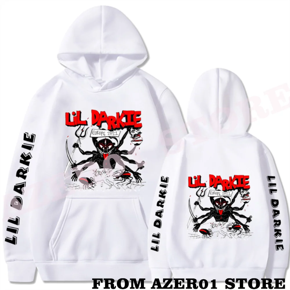 

Hot Sale Lil Darkie Merch Hoodies Winter Men/Women Hooded Sweet Streetwear Long Sleeve Lildarkie Sweatshirt Lovers Suit